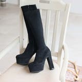プラットフォームストレッチロングブーツ | VIVIAN COLLECTION | 詳細画像6