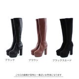 プラットフォームストレッチロングブーツ | VIVIAN COLLECTION | 詳細画像2