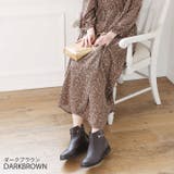 軽量ソール&ローヒールサイドビット付きショートブーツ | VIVIAN COLLECTION | 詳細画像19