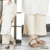 スクエアトゥ華奢ストラップトングフラットサンダル | VIVIAN COLLECTION | 詳細画像9