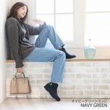 軽量ソール&ローヒールベルテッドショートブーツ | VIVIAN COLLECTION | 詳細画像17