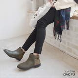 軽量ソール&ローヒールベルテッドショートブーツ | VIVIAN COLLECTION | 詳細画像20