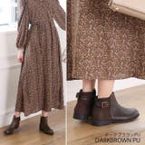 軽量ソール&ローヒールベルテッドショートブーツ | VIVIAN COLLECTION | 詳細画像10