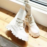 厚底レースアップニットブーツ | VIVIAN COLLECTION | 詳細画像18 