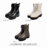 厚底センタージップストレッチブーツ | VIVIAN COLLECTION | 詳細画像2
