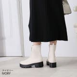 厚底センタージップストレッチブーツ | VIVIAN COLLECTION | 詳細画像14