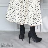 ポインテッドトゥプラットフォームストレッチショートブーツ | VIVIAN COLLECTION | 詳細画像19