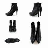 ポインテッドトゥプラットフォームストレッチショートブーツ | VIVIAN COLLECTION | 詳細画像3