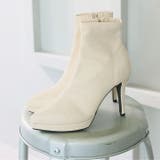 ポインテッドトゥプラットフォームストレッチショートブーツ | VIVIAN COLLECTION | 詳細画像7