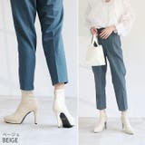 ポインテッドトゥプラットフォームストレッチショートブーツ | VIVIAN COLLECTION | 詳細画像10