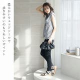 アシメ柔らかウェッジサンダル | VIVIAN COLLECTION | 詳細画像6