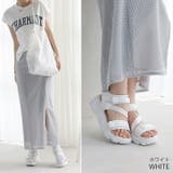 厚底アシメベルクロダッドスポーツサンダル | VIVIAN COLLECTION | 詳細画像11