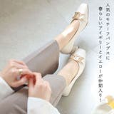スクエアトゥゴールドバックルパンプス | VIVIAN COLLECTION | 詳細画像6 