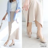 スクエアトゥゴールドバックルパンプス | VIVIAN COLLECTION | 詳細画像10 