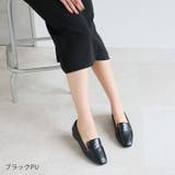 【履きごこちやみつき感激】スクエアトゥ2cmヒールローファーパンプス | VIVIAN COLLECTION | 詳細画像17