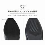 【履きごこちやみつき感激】スクエアトゥ2cmヒールローファーパンプス | VIVIAN COLLECTION | 詳細画像6