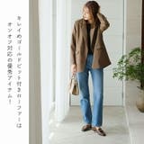 スクエアトゥローヒールビット付きローファーパンプス | VIVIAN COLLECTION | 詳細画像6