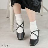 スクエアトゥクロスストラップパンプス | VIVIAN COLLECTION | 詳細画像15