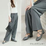 スクエアトゥクロスストラップパンプス | VIVIAN COLLECTION | 詳細画像10