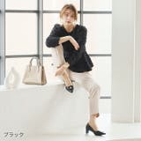 スクエアトゥゴールドパーツプレートヒールパンプス | VIVIAN COLLECTION | 詳細画像13 