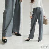 スクエアトゥゴールドパーツプレートヒールパンプス | VIVIAN COLLECTION | 詳細画像10 