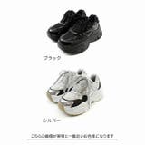 厚底異素材コンビダッドスニーカー | VIVIAN COLLECTION | 詳細画像2