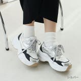 厚底異素材コンビダッドスニーカー | VIVIAN COLLECTION | 詳細画像17