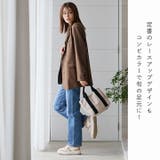 厚底コンビカラーレースアップスニーカー | VIVIAN COLLECTION | 詳細画像5