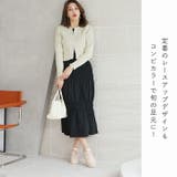 厚底異素材カラーコンビレースアップスニーカー | VIVIAN COLLECTION | 詳細画像5
