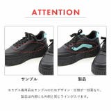 厚底異素材カラーコンビレースアップスニーカー | VIVIAN COLLECTION | 詳細画像20