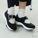 厚底ビジューバックルストラップスニーカー | VIVIAN COLLECTION | 詳細画像19 