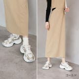 厚底異素材コンビハイテクダッドスニーカー | VIVIAN COLLECTION | 詳細画像11