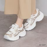 厚底異素材コンビハイテクダッドスニーカー | VIVIAN COLLECTION | 詳細画像14