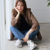 厚底異素材コンビハイテクダッドスニーカー | VIVIAN COLLECTION | 詳細画像17