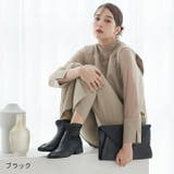 足袋デザインストレッチショートブーツ 袴ブーツ | VIVIAN COLLECTION | 詳細画像15