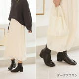 足袋デザインストレッチショートブーツ 袴ブーツ | VIVIAN COLLECTION | 詳細画像9
