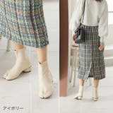 足袋デザインストレッチショートブーツ 袴ブーツ | VIVIAN COLLECTION | 詳細画像10
