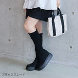 厚底ボリュームソールストレッチロングブーツ | VIVIAN COLLECTION | 詳細画像12 