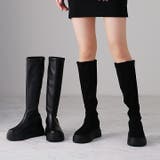 厚底ボリュームソールストレッチロングブーツ | VIVIAN COLLECTION | 詳細画像13 