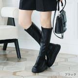厚底ボリュームソールストレッチロングブーツ | VIVIAN COLLECTION | 詳細画像15 