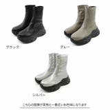厚底ストレッチスニーカーショートブーツ | VIVIAN COLLECTION | 詳細画像2