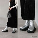 厚底ストレッチスニーカーショートブーツ | VIVIAN COLLECTION | 詳細画像11