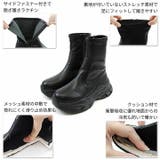 厚底ストレッチスニーカーショートブーツ | VIVIAN COLLECTION | 詳細画像4