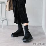 ボリュームトゥ厚底ストレッチブーツ | VIVIAN COLLECTION | 詳細画像12