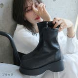 ボリュームトゥ厚底ストレッチブーツ | VIVIAN COLLECTION | 詳細画像15