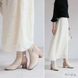 スクエアトゥビジューバックルショートブーツ | VIVIAN COLLECTION | 詳細画像10