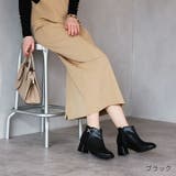 スクエアトゥリボンビジューレースショートブーツ | VIVIAN COLLECTION | 詳細画像15