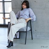 スクエアトゥリボンビジューレースショートブーツ | VIVIAN COLLECTION | 詳細画像17
