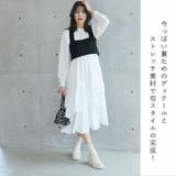 スクエアトゥ厚底ストレッチショートブーツ | VIVIAN COLLECTION | 詳細画像5