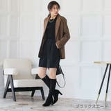 スクエアトゥプレートヒールストレッチロングブーツ | VIVIAN COLLECTION | 詳細画像14